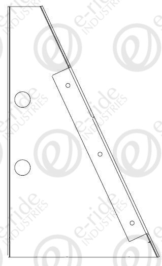 L B PILLAR DOOR FLANGE TRIM 