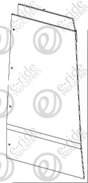 REAR FIN ASSEMBLY LEFT