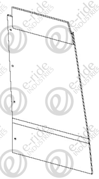REAR FIN ASSEMBLY RIGHT