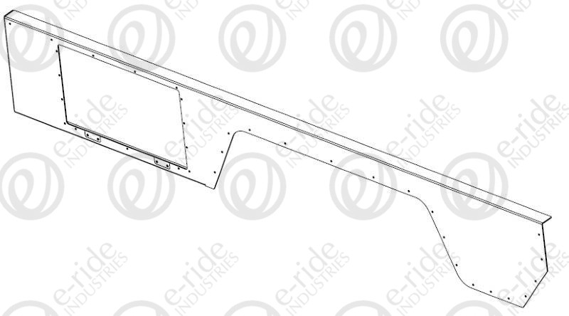 LEFT FLATBED SIDE PANEL