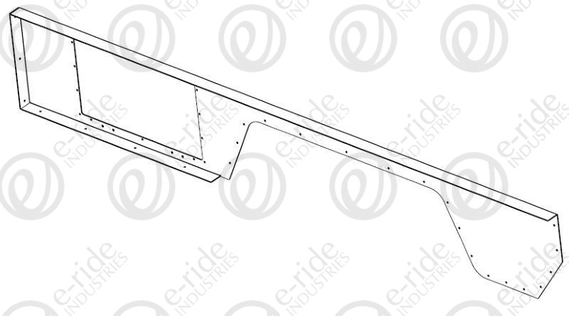 RIGHT FLATBED SIDE PANEL