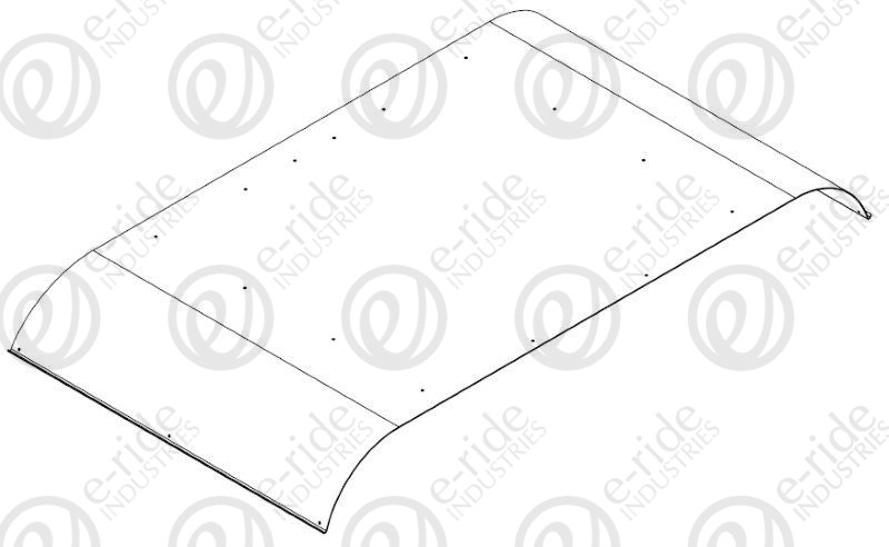 FLATBED ALUMINUM ROOF