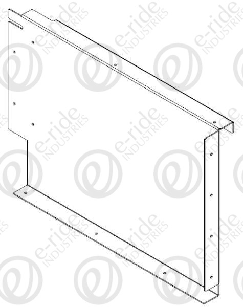 LEFT CARGO AREA BLOCK PLATE
