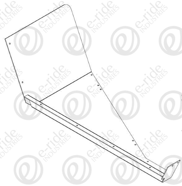 FLATBED REAR SPLASH PAN