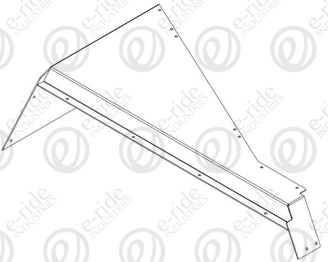 FLATBED REAR SPLASH PAN