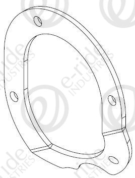 STEERING SHAFT GASKET BKT.