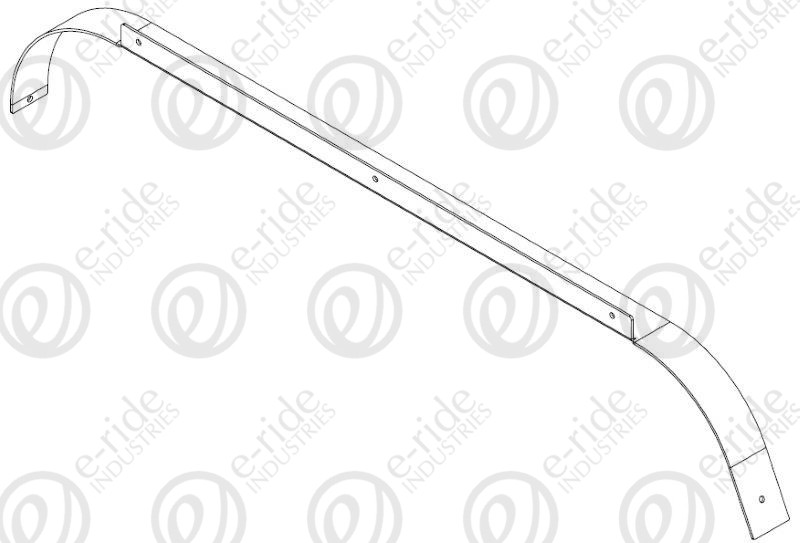 LH DOOR U FLANGE MIDDLE