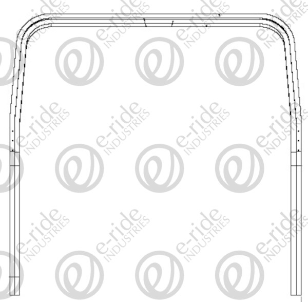 EXV2 A-PILLAR - WHITE PC