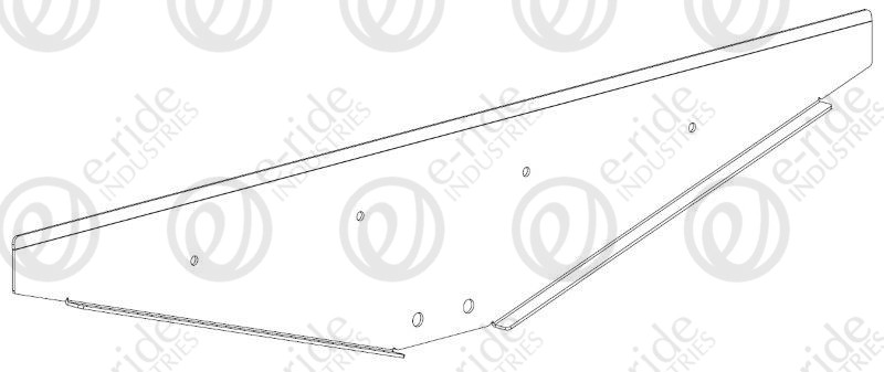 GLASS RAISE CHANNEL BKT.