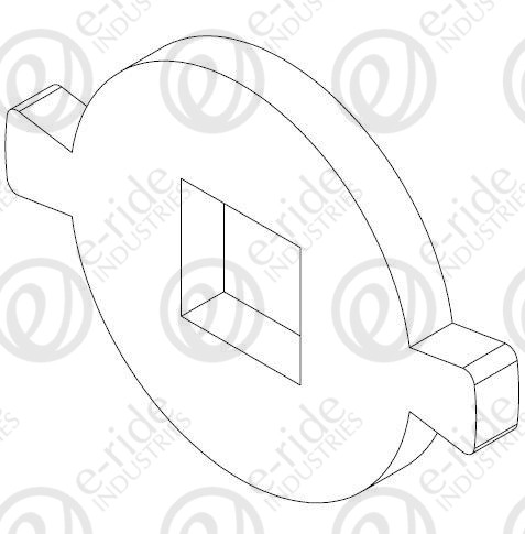 LOCK CYLINDER ROTATIONAL TAB