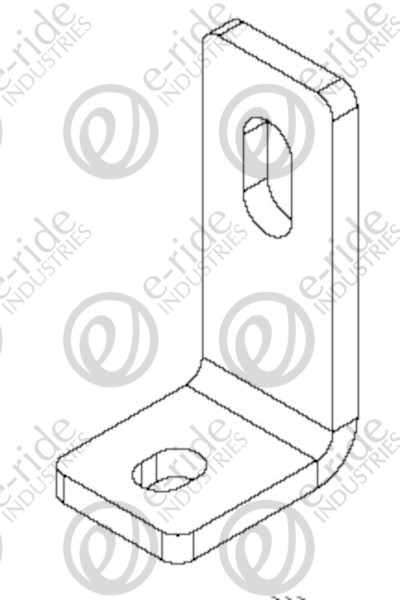 RACK CAB MOUNT - BLACK PC