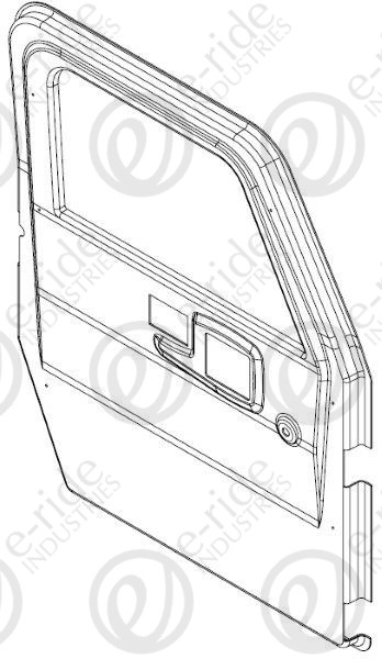 PLASTIC INNER DOOR PANEL L