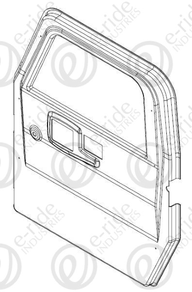 PLASTIC INNER DOOR PANEL R