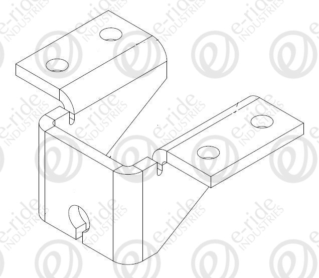 FRONT BRAKE CABLE BRACKET