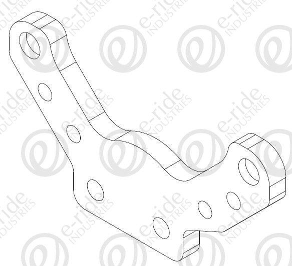 RIGHT FROGGER CALIPER MNT.