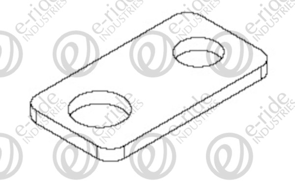 HOSE TEE BLOCK MOUNT