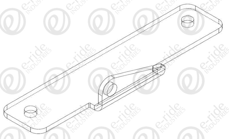 CHASSIS HOOD BRACKET 