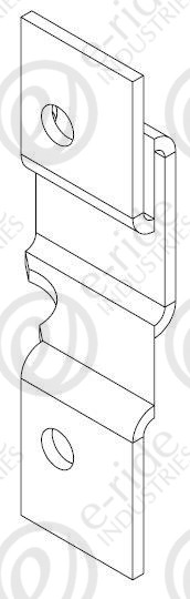 DOOR RESTRAINT - WHITE PC