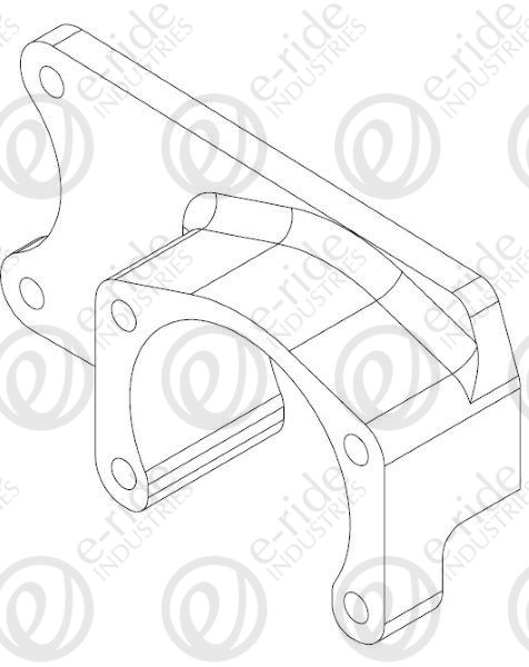 AXLE DISC BRAKE MNT. BKT. 