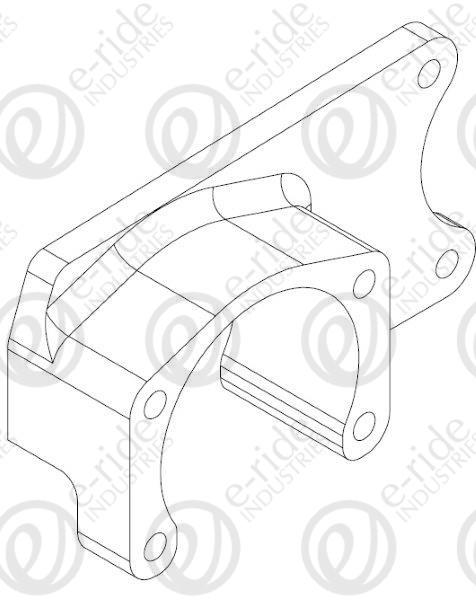 AXLE DISC BRAKE MNT. BKT. 