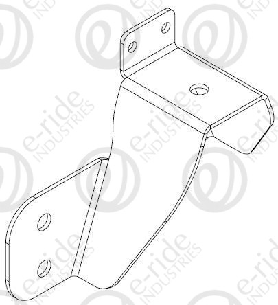 LEFT REAR UPPER SHOCK MNT.