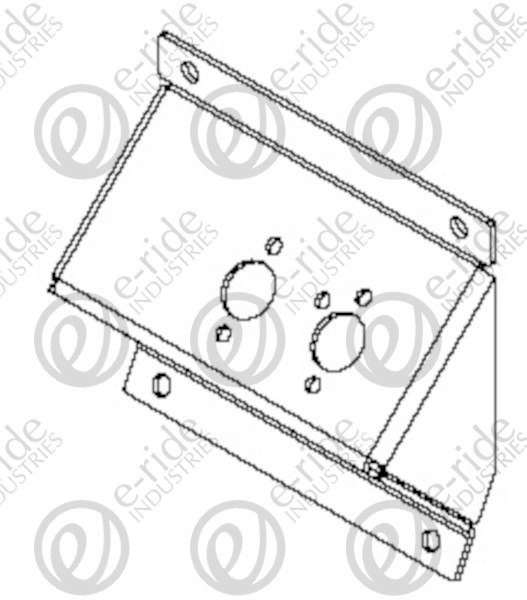 GAS HEATER MOUNT  BRACKET