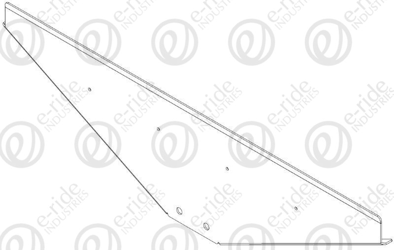 GLASS RAISE CHANNEL BRACKET