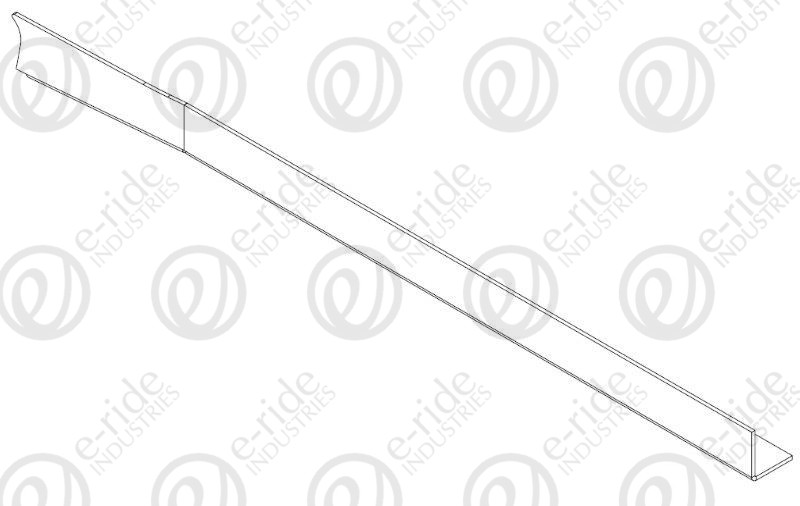 L A-PILLAR DOOR TRIM FLANGE 