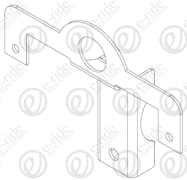 REAR LICENSE PLATE BRACKET
