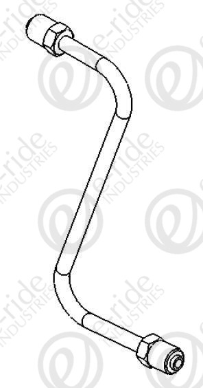 FRONT LEFT BRAKE LINE