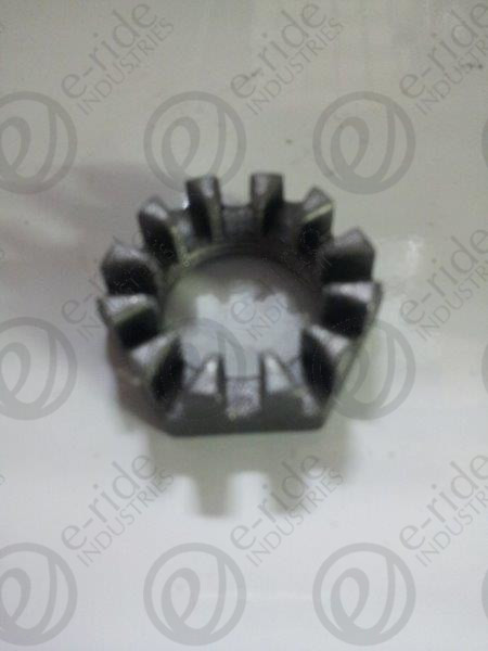 1in-14 12 SLOTTED NUT PLAIN